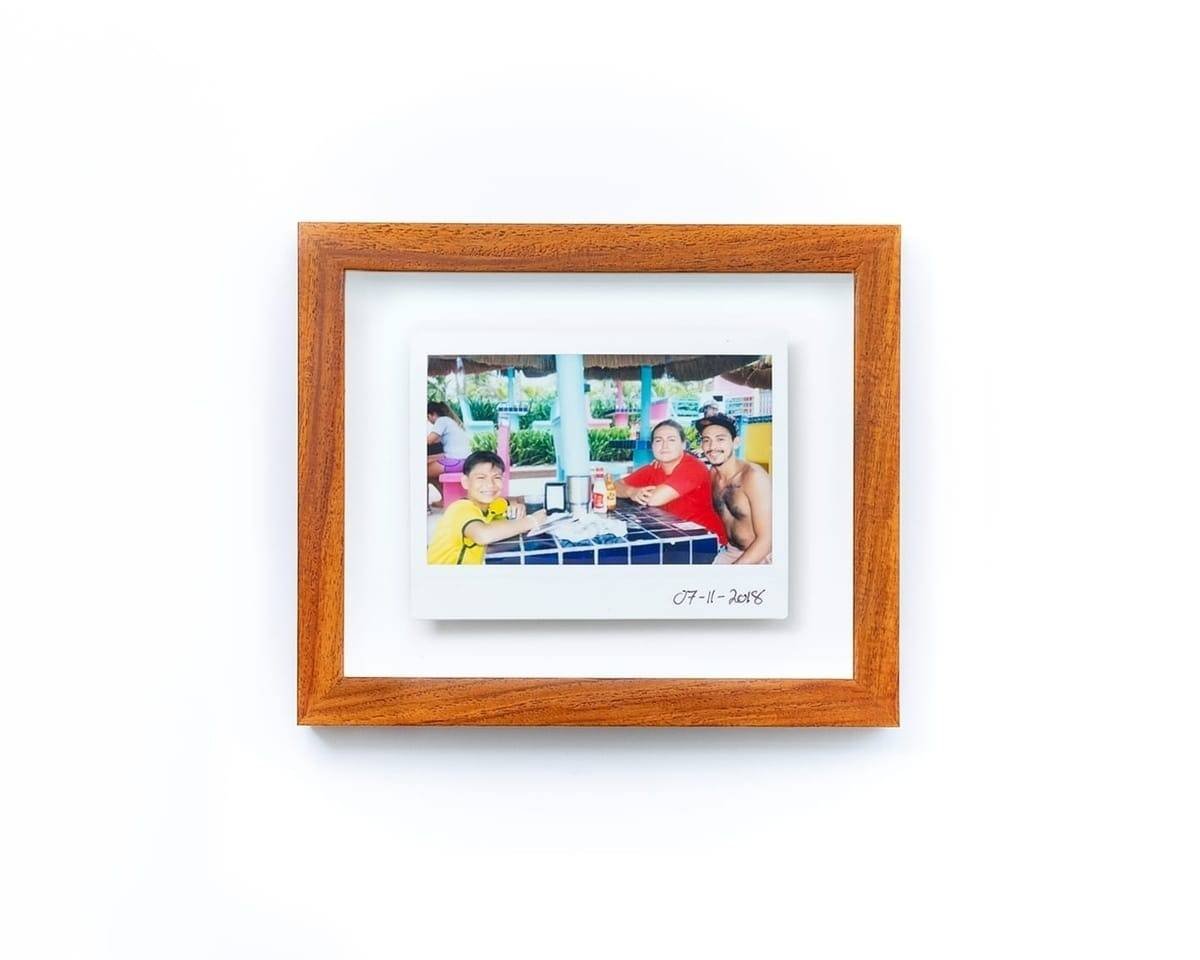 frame is built and shipped to you