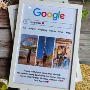 Google Serch Engine Photo Frame