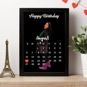 Calendar frame