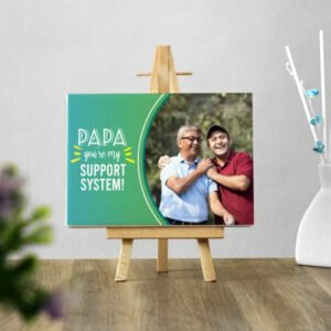 Wooden Stand Personalized Table Top Photo Frame