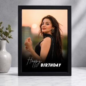 Custom Happy Birthday Photo Frame | Premium Birthday Gift for Loved Ones