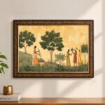 Traditional Indian Wall Art Frame | Heritage Home Décor